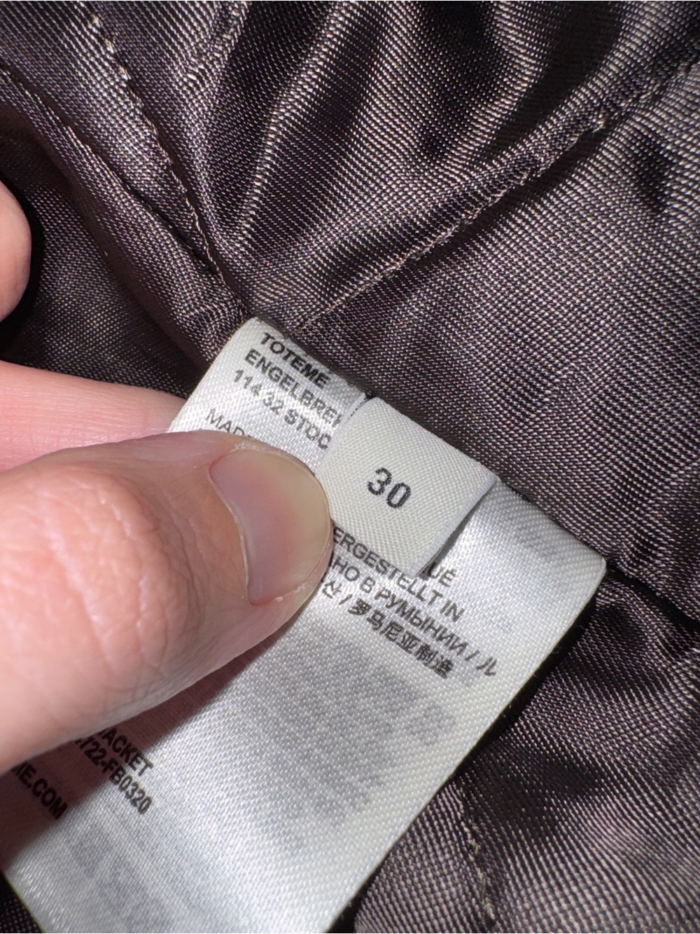TOTEME country jacket forest - Picture 12 of 13